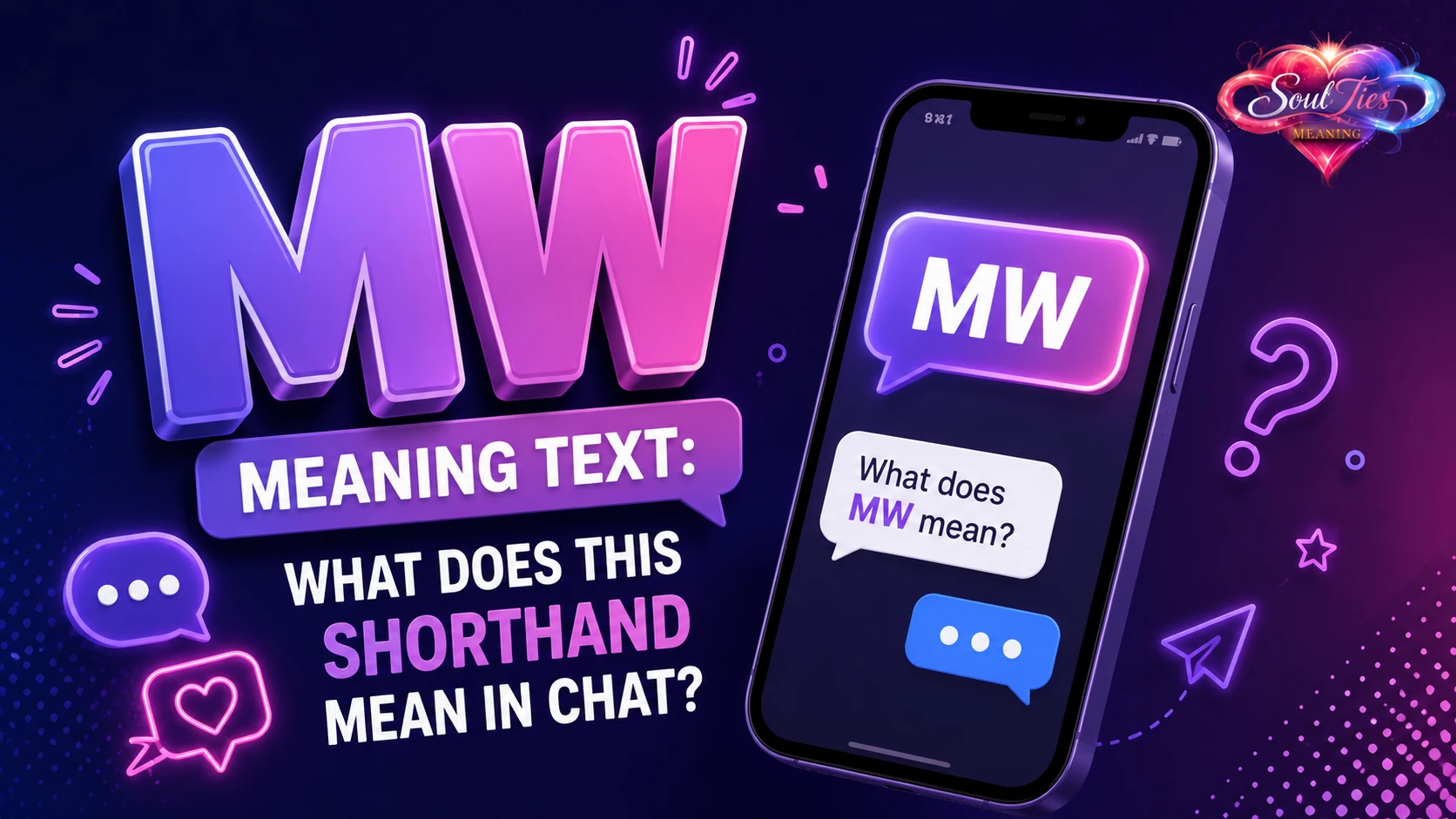 MW meaning text