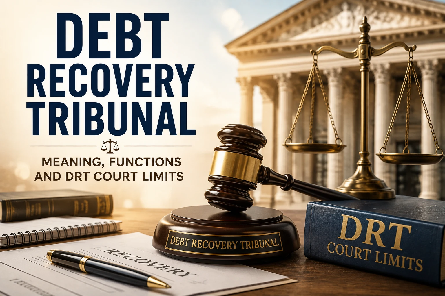 Debt Recovery Tribunal Meaning Functions And DRT Court Limits